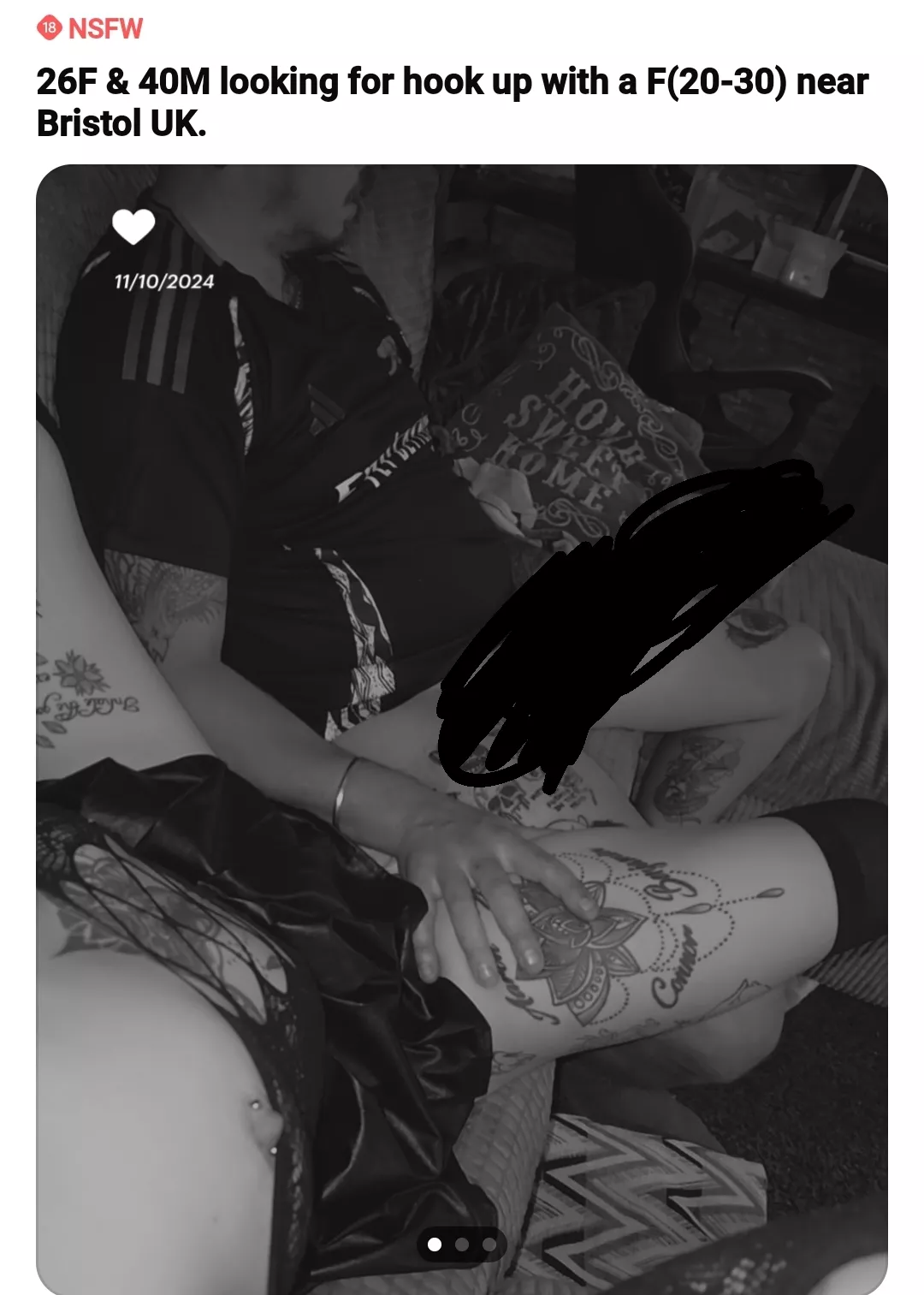 26F & 40M looking for hook up with a F(20-30) near Bristol UK.