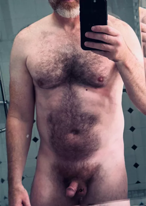 (46).  Yard work done.  Showered.  Gonna cuddle up and watch a little football.  You should join me.