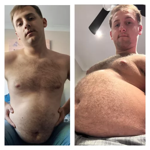 Absolutely love the progress I’ve made so far! Here’s to obesity, and growing ever fatter 🐷