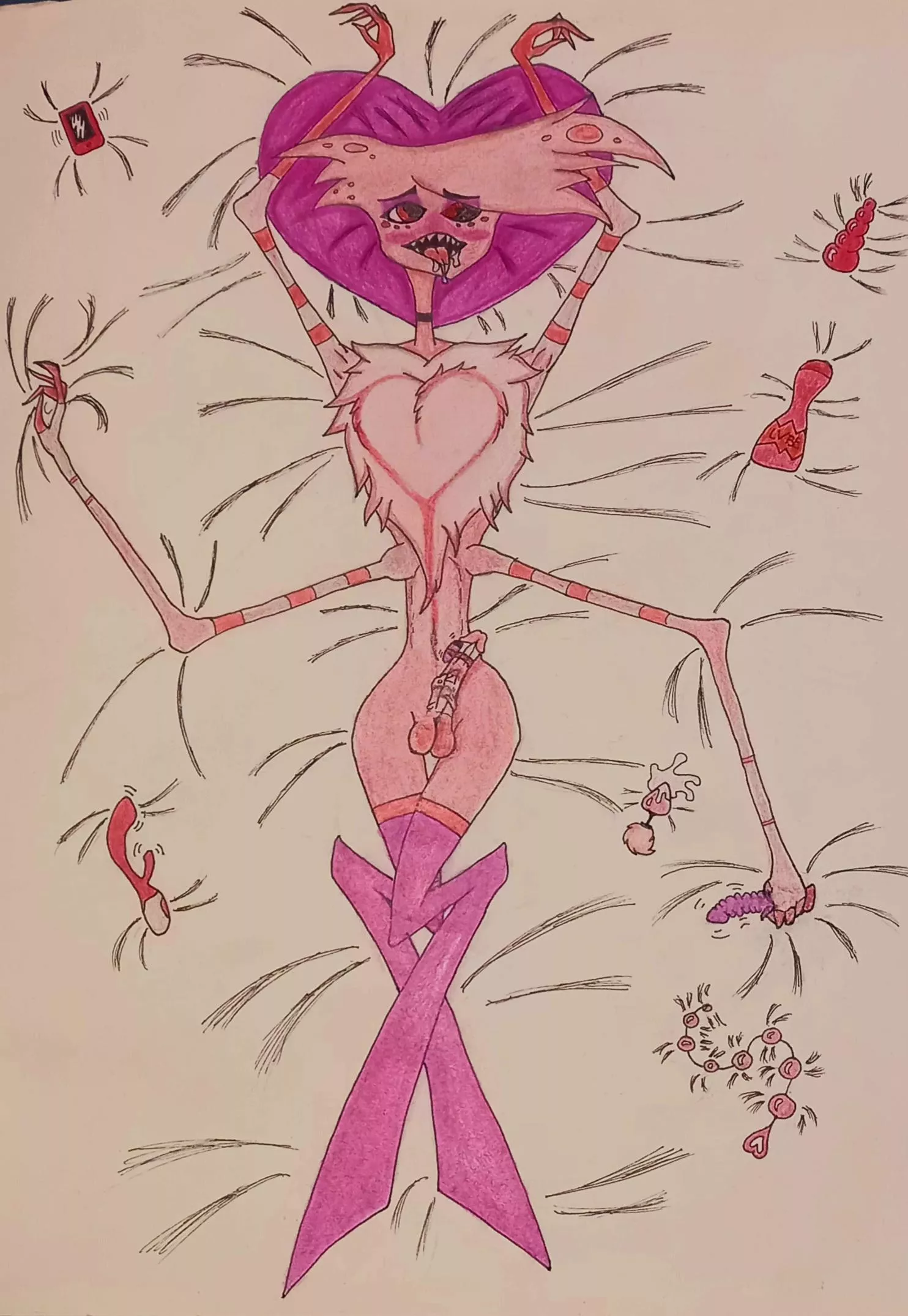 Angel Dust Erotic [Fanart by me]