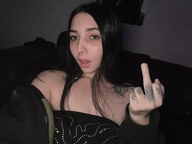 aww did my finger trigger you 😝