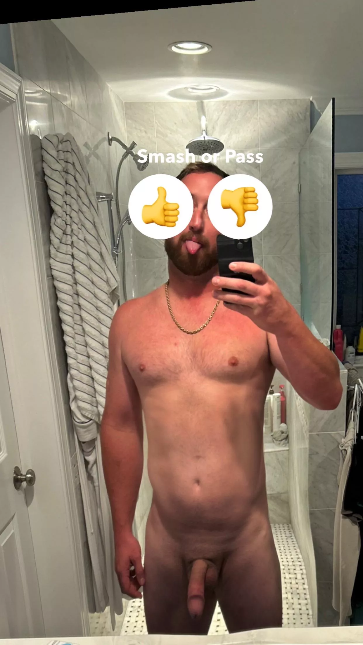 Bout to get in the shower, you cumming? 34M 