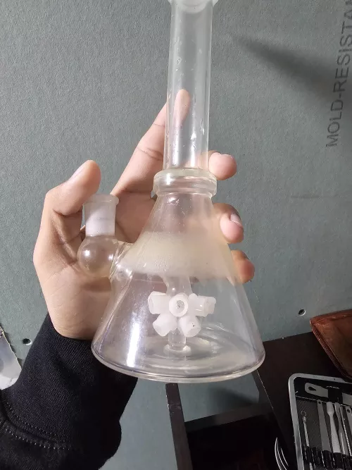 Buildup of resin in my bubbler?