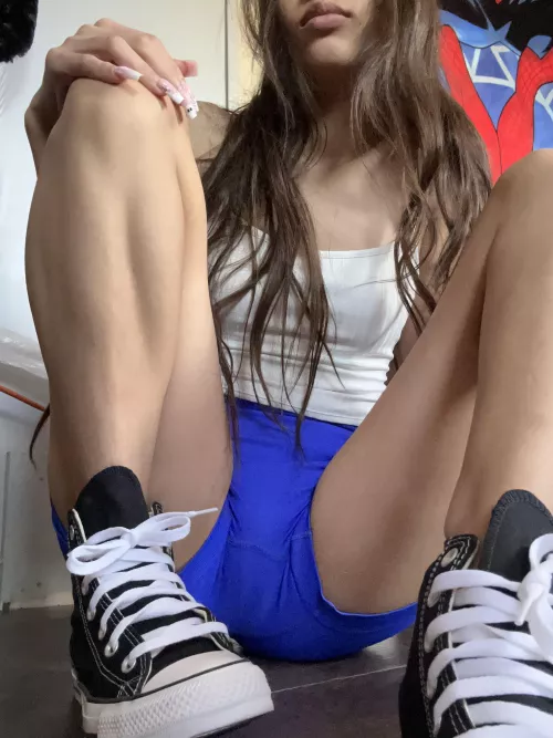 Can I sit on your face after the gym 🥹