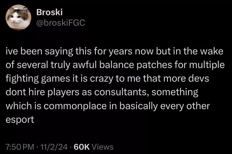 Do you agree with this? Do you think it would lead to better balance? 