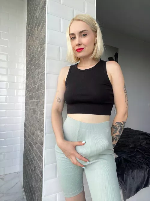 Does that scare you or horny you? The thought of me taking off my shorts and fucking you in all your holes.