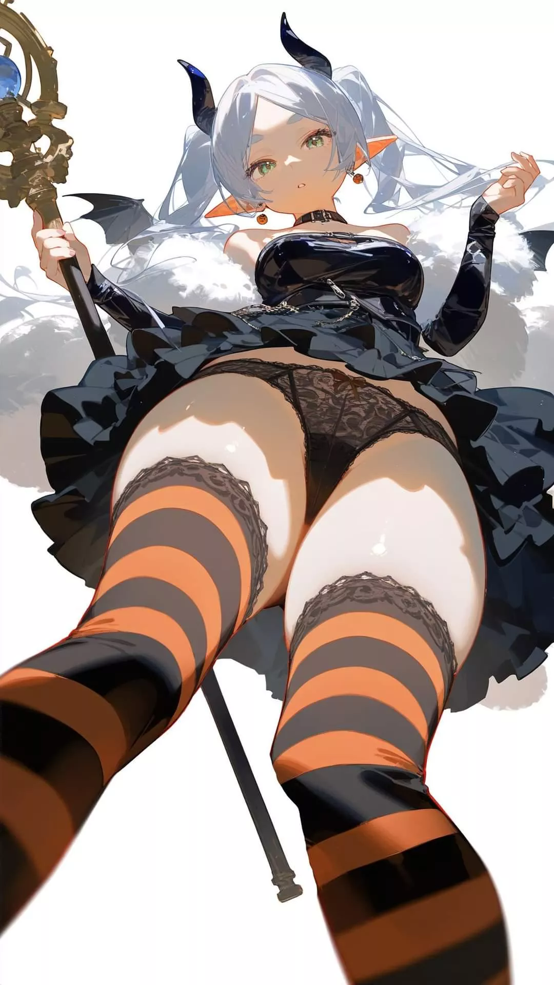 Frieren dressed up for October 32nd