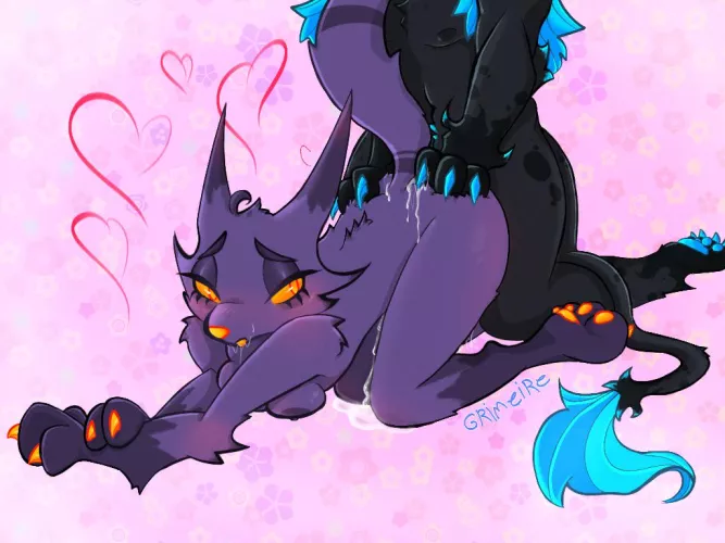 Gettin’ a yummy creampie [MF] (Grimeire)