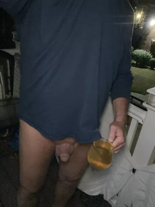 Getting too Chilly for Naked Tea Time