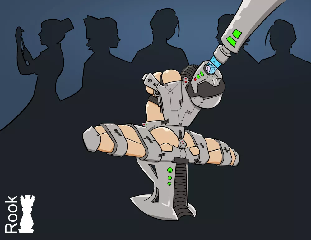 Hardcore bondage with reverse prayer