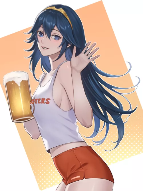 Hooters Lucina (commission by tori_art07 on Twitter)