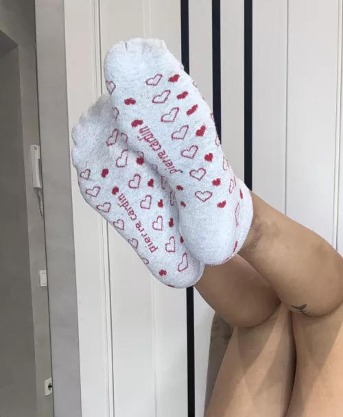 I hope my socks make you happy