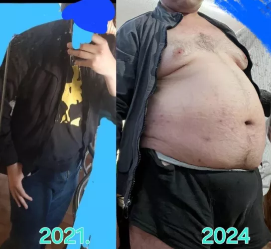 I just felt hungry. Just some pounds 🐖