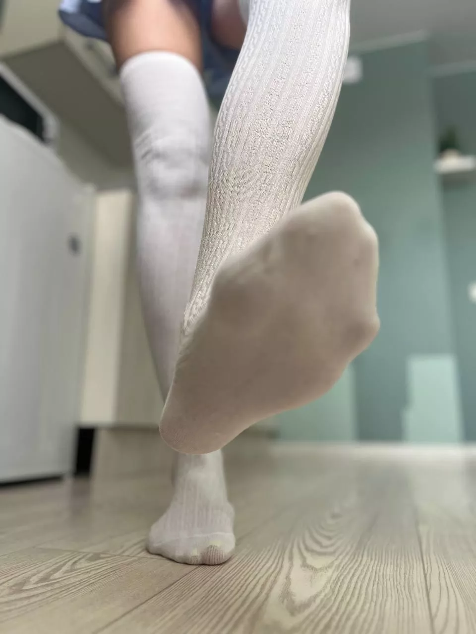 I love long socks
