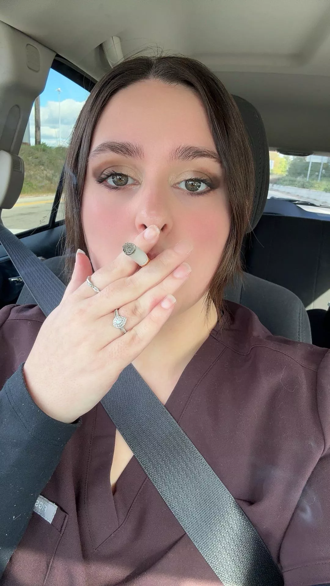 I work hard, I deserve a cigarette😉