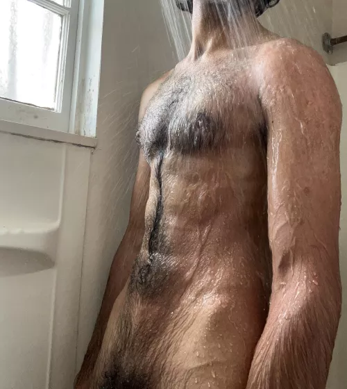 I’ll need some help drying off