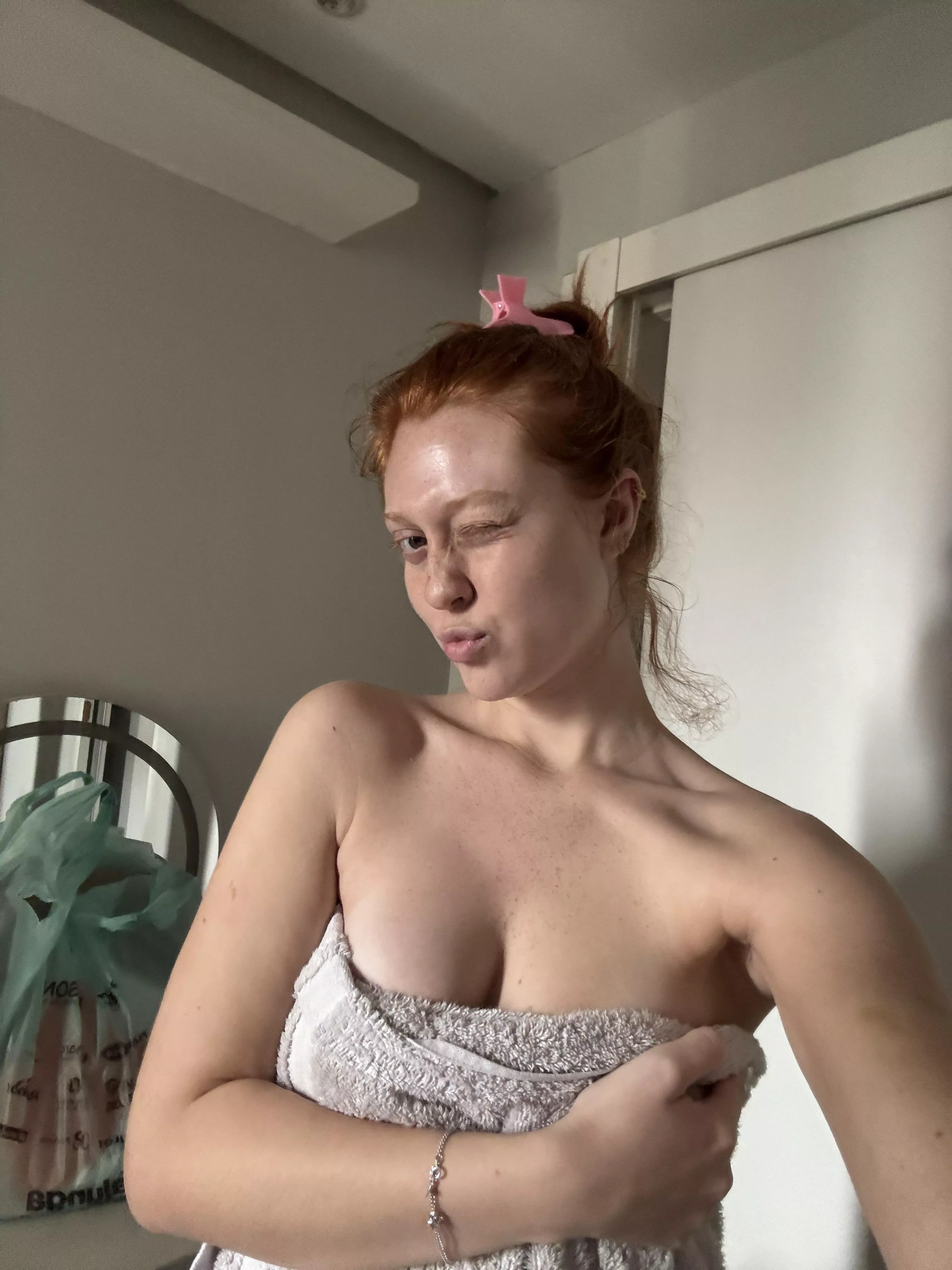 I'm sick of showering alone, can you join me?