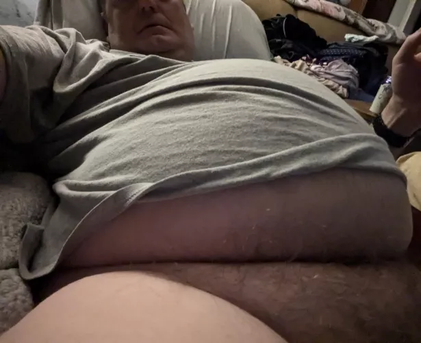 Just noticed how fat I really am