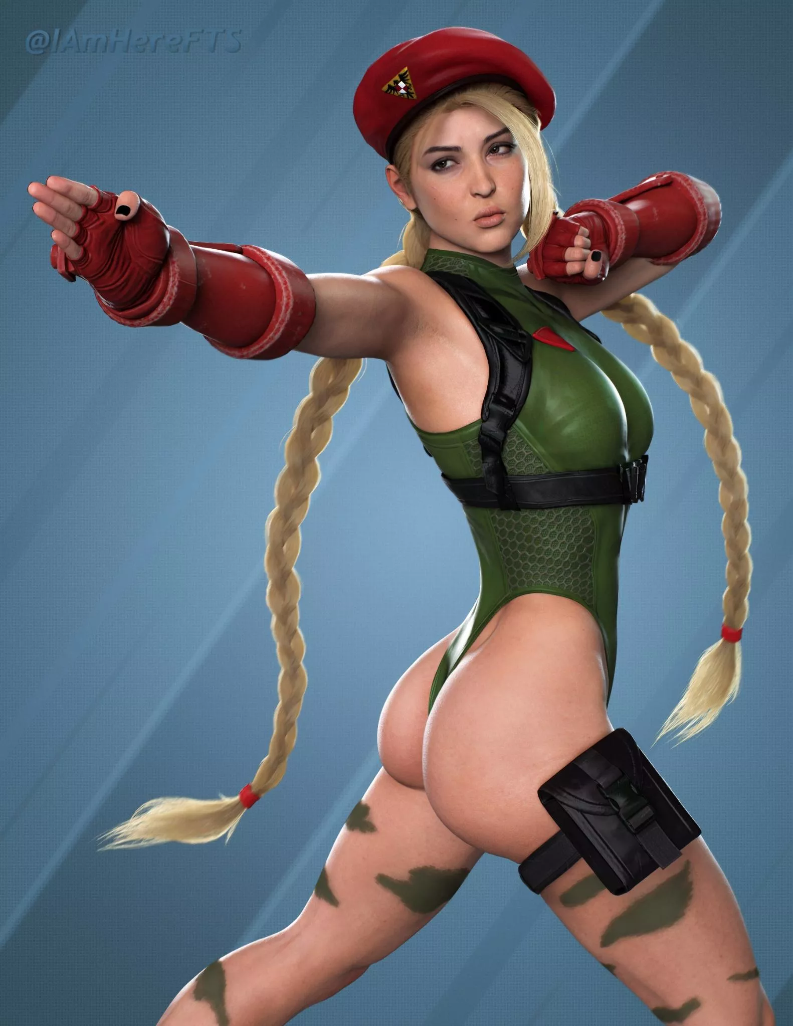 Lara Croft's Cammy Costume (IAmHereFTS)