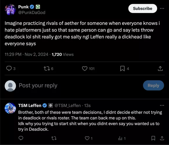 Leffen and Punk Beefing... Who is Kappachino Siding With?