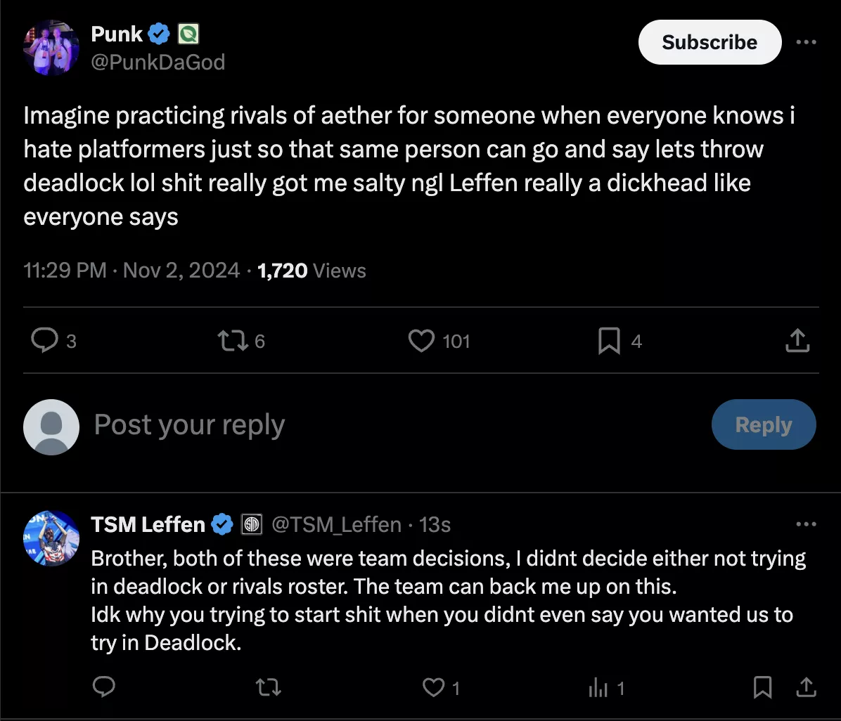 Leffen and Punk Beefing... Who is Kappachino Siding With?