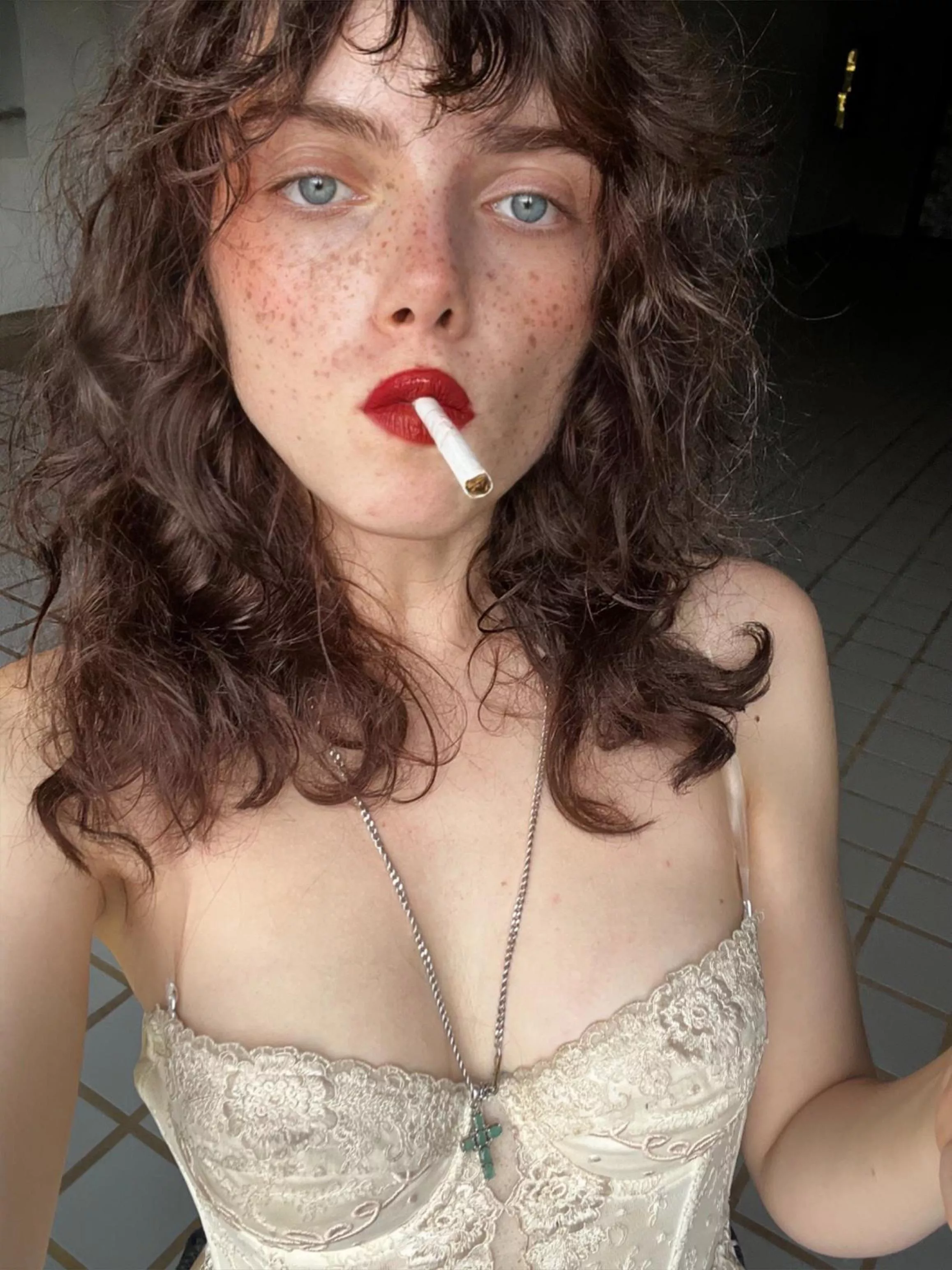 Light my cigarette please 