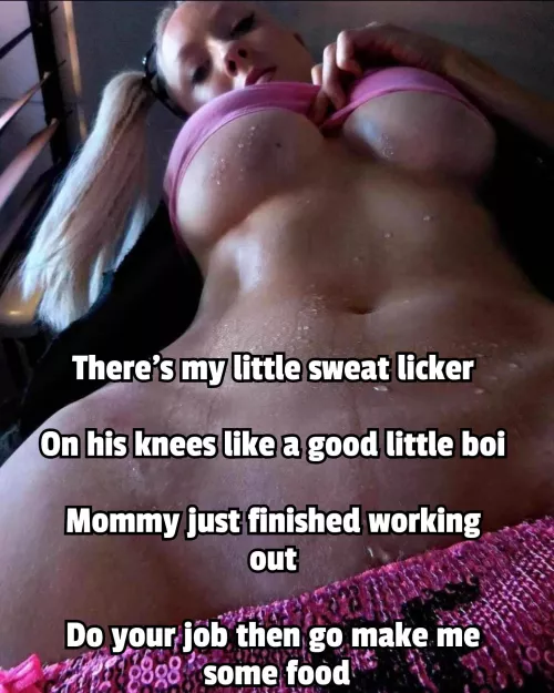 Little sweat licker