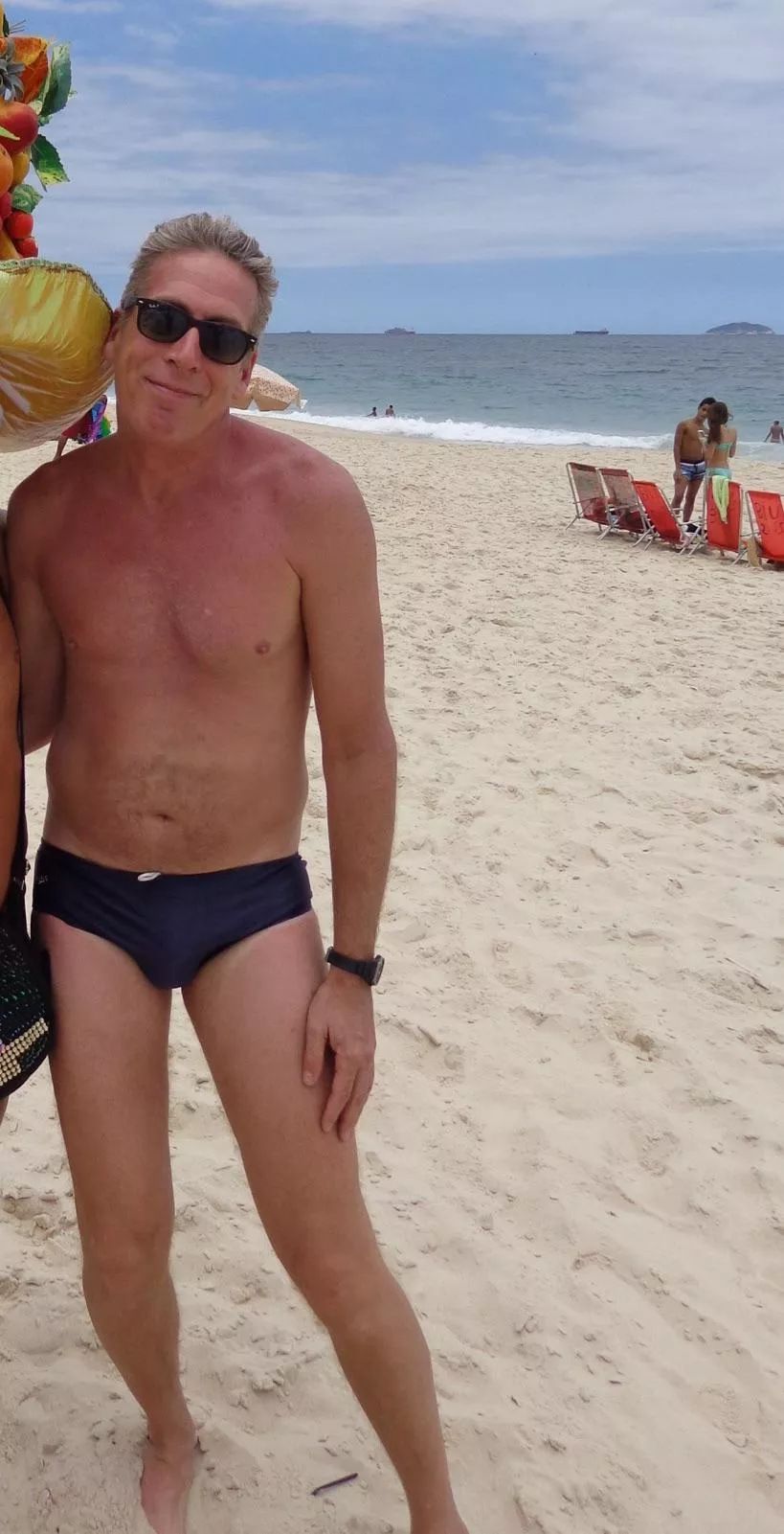 Loving the beach in Rio