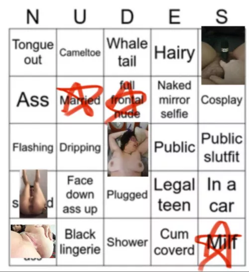 M4F [19] Help complete my bingo board