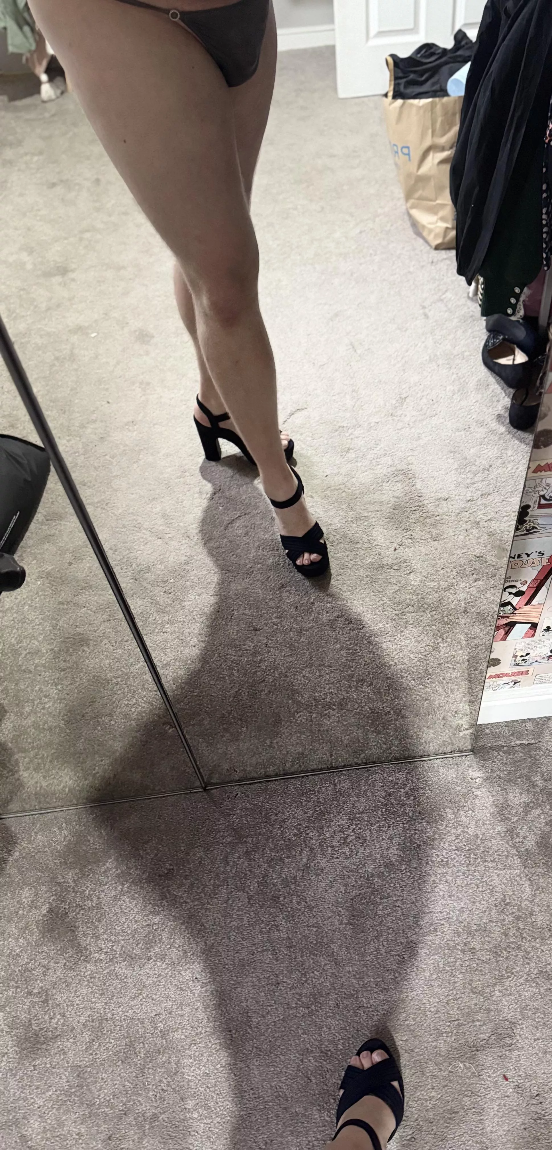 Maybe a little underdressed for a meal out