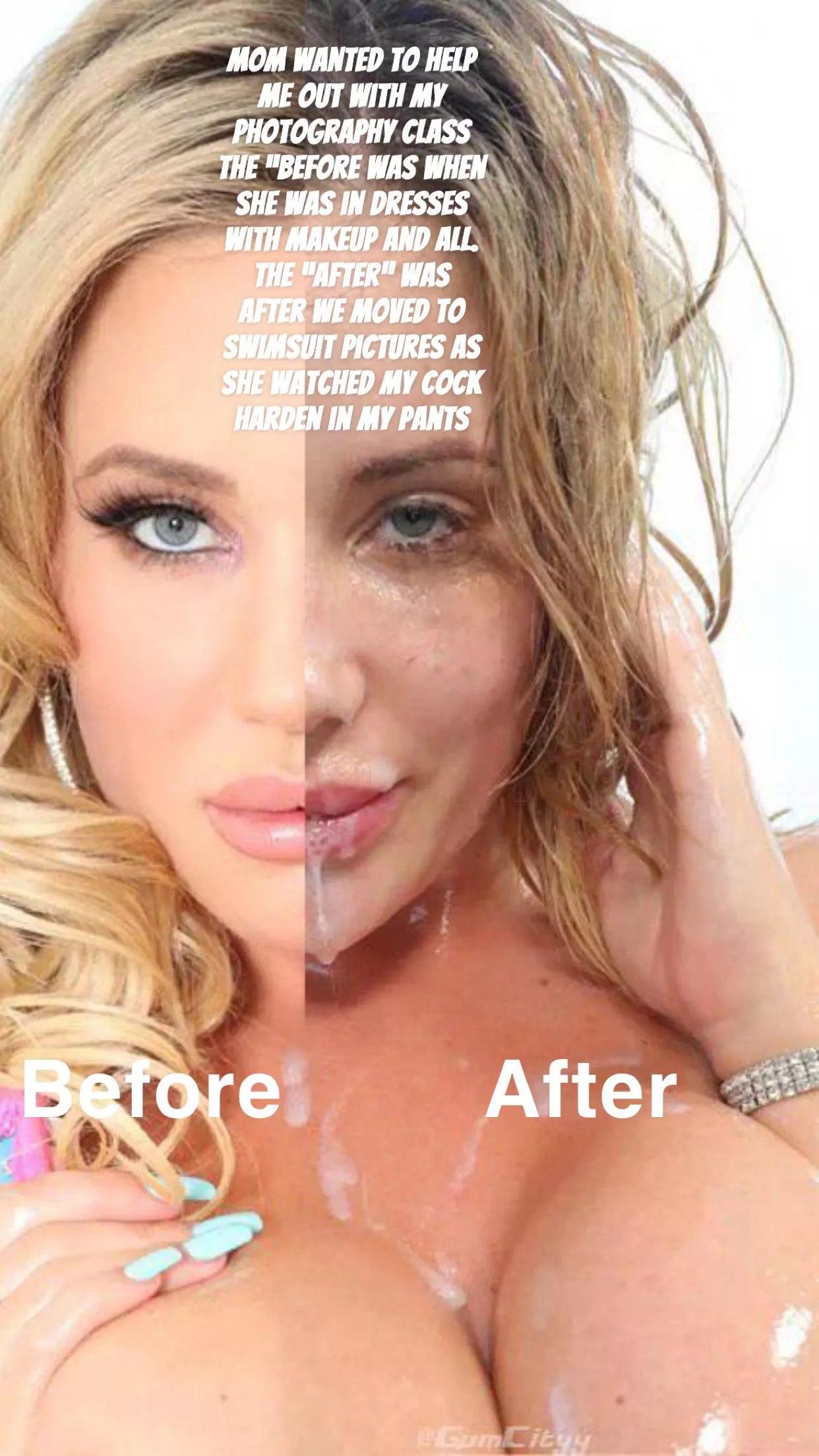 Moms a cum covered slut 