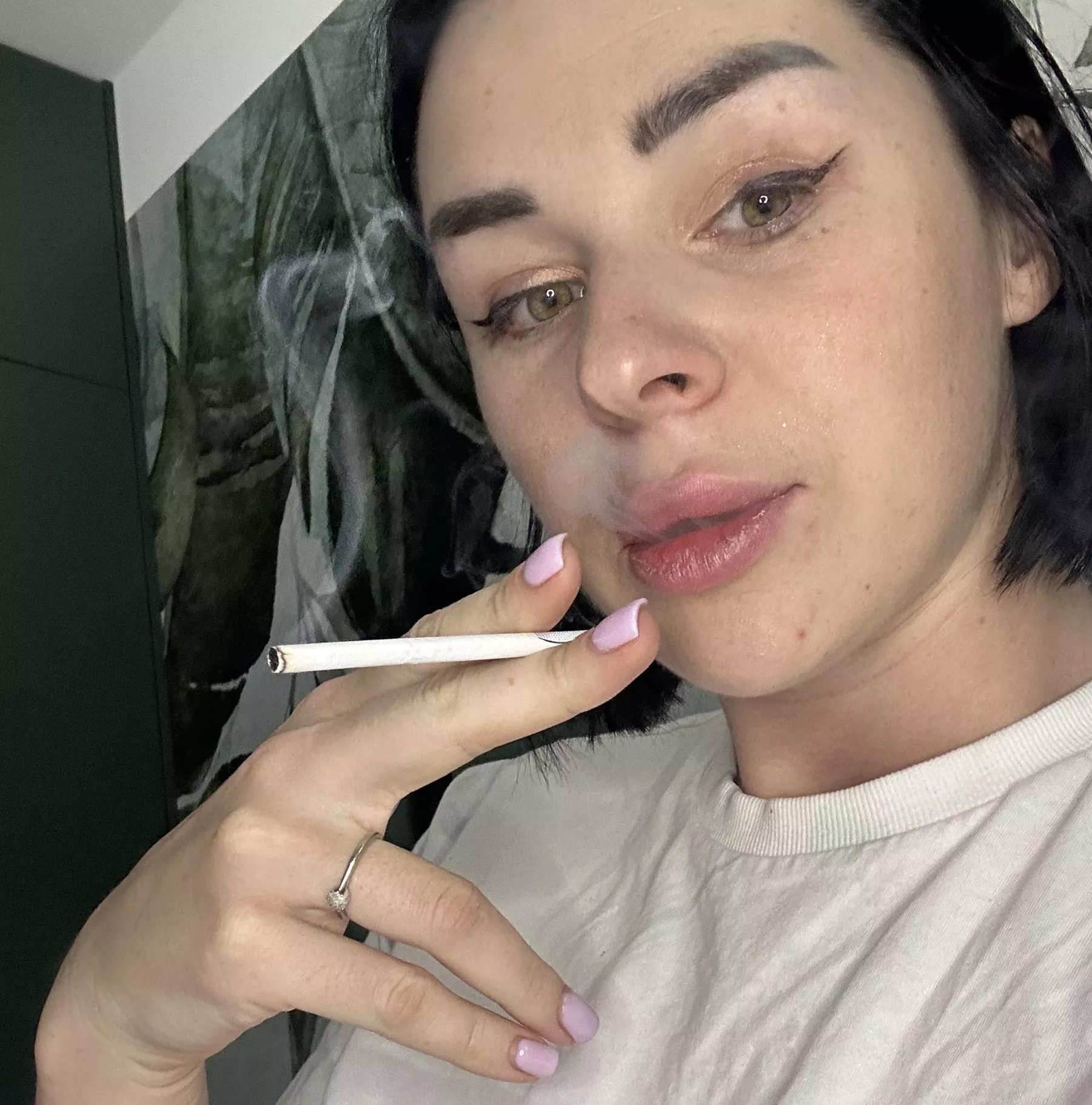 My husband won't let me smoke and I don't listen to him