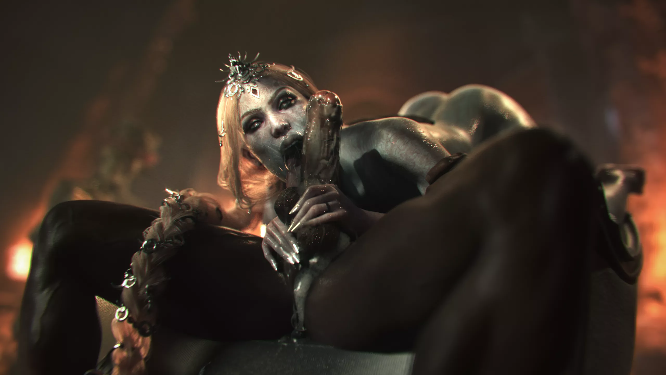 Orin - The Sloppiest Blowjob (leeteRR) [Baldur's Gate 3]