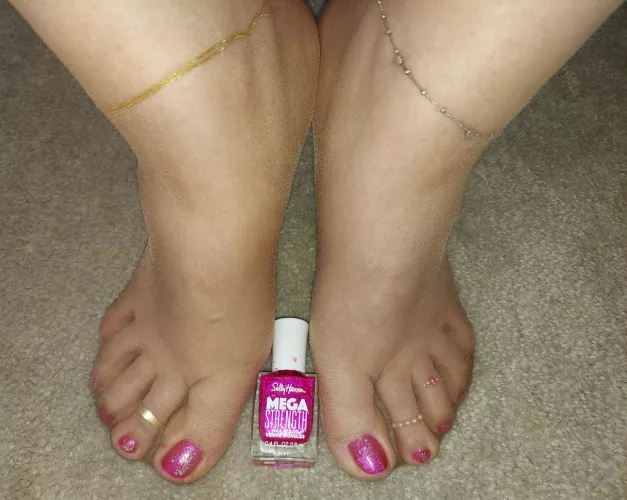 pink pedi 