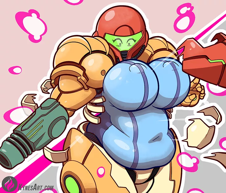 Samus and the Aplification Beam