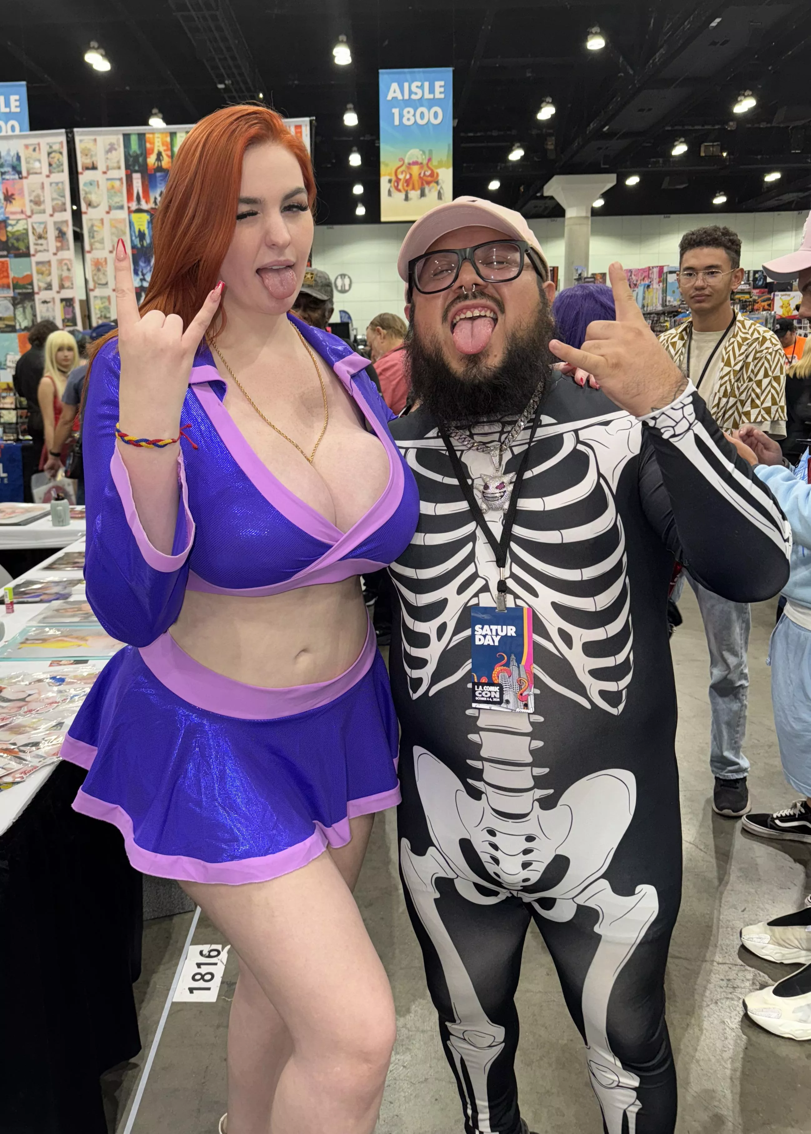 She is so cool in real life.