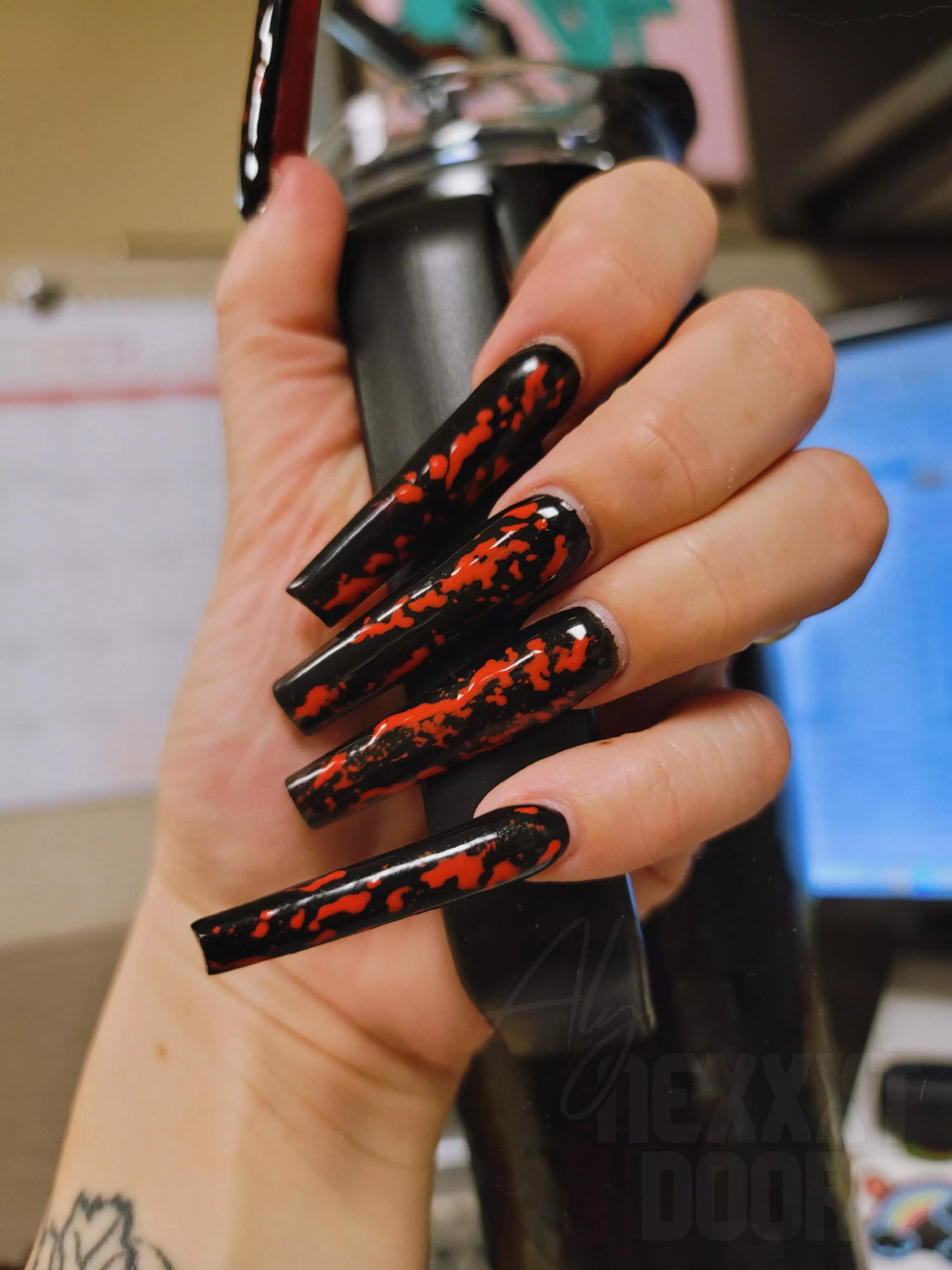 Spooky halloween set, the red bottoms were my FAV