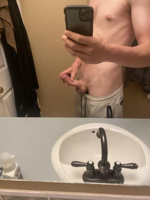 Suck my teen cock for breakfast 