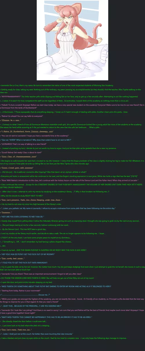 The Noble and the Dormouse Part 1: Sleepy Partner