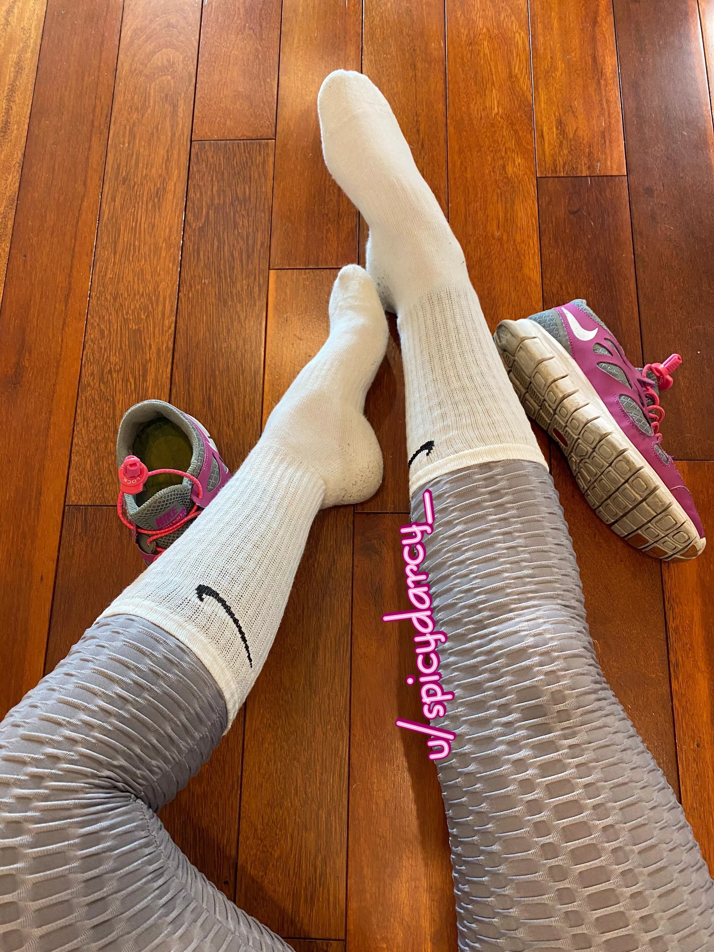 Wanna enjoy my sweaty nike socks?