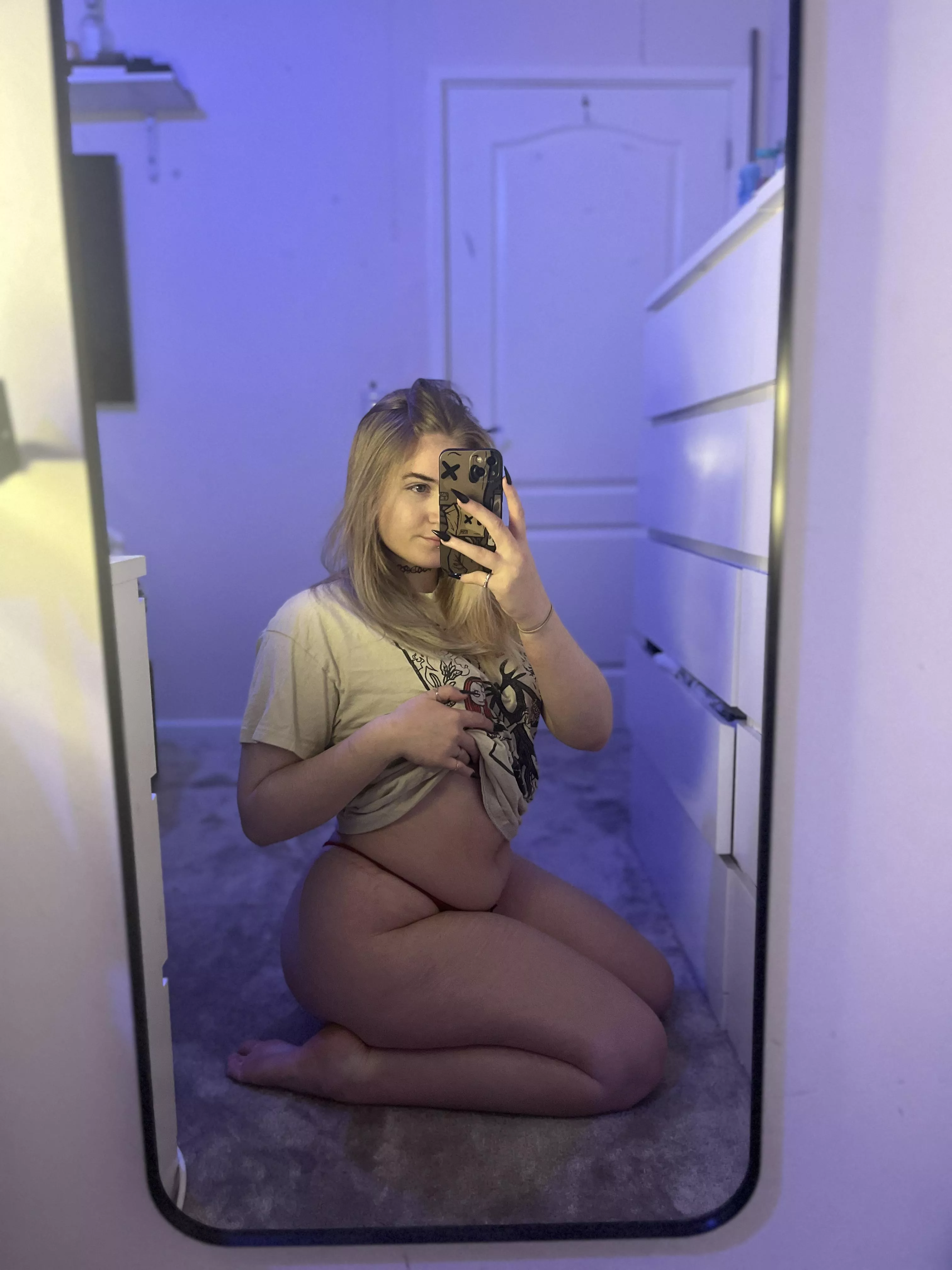 when you saw me like this, what came to your mind?