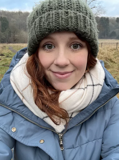 When you want to get naked outdoors but it's November in Scotland 💕 