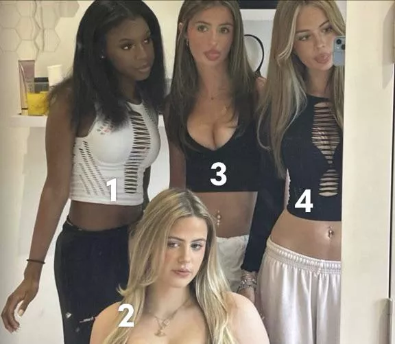 Which girl caught your eye first?