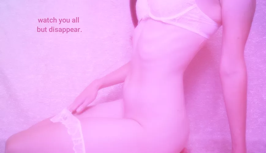 You're in some real fucking trouble. This isn't even about pleasure anymore. Just what kind of holes is this filling in for you? Right back at it, acting like some kind of fool. Cross my legs while you destroy yourself, use up all that weakness,