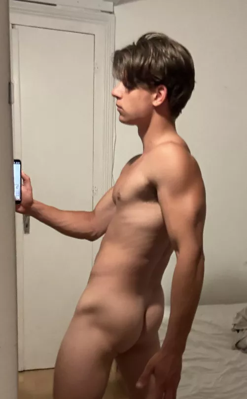 (20)Wanna spread my butt cheeks?