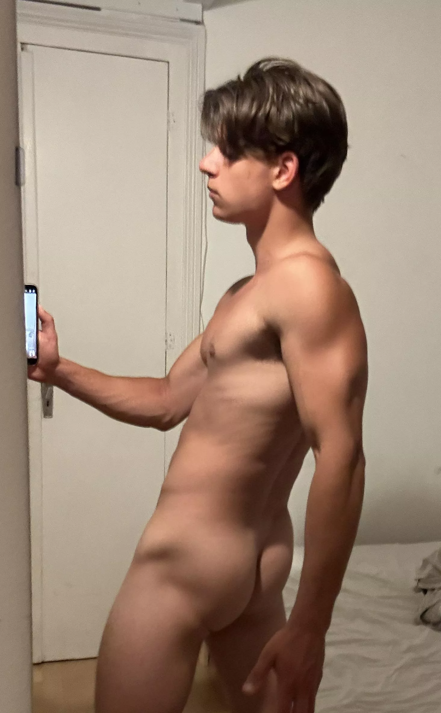 (20)Wanna spread my butt cheeks?