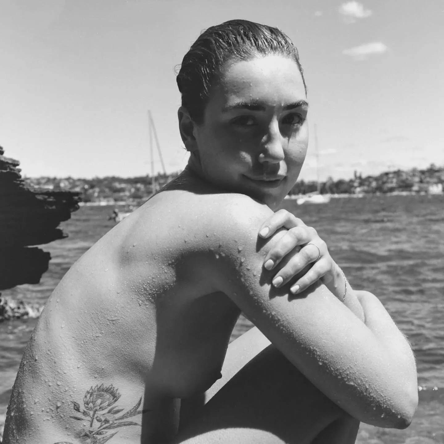 25F tall Australian my botanical tattoos match the landscape. xx 😘😊😍🦚🤗