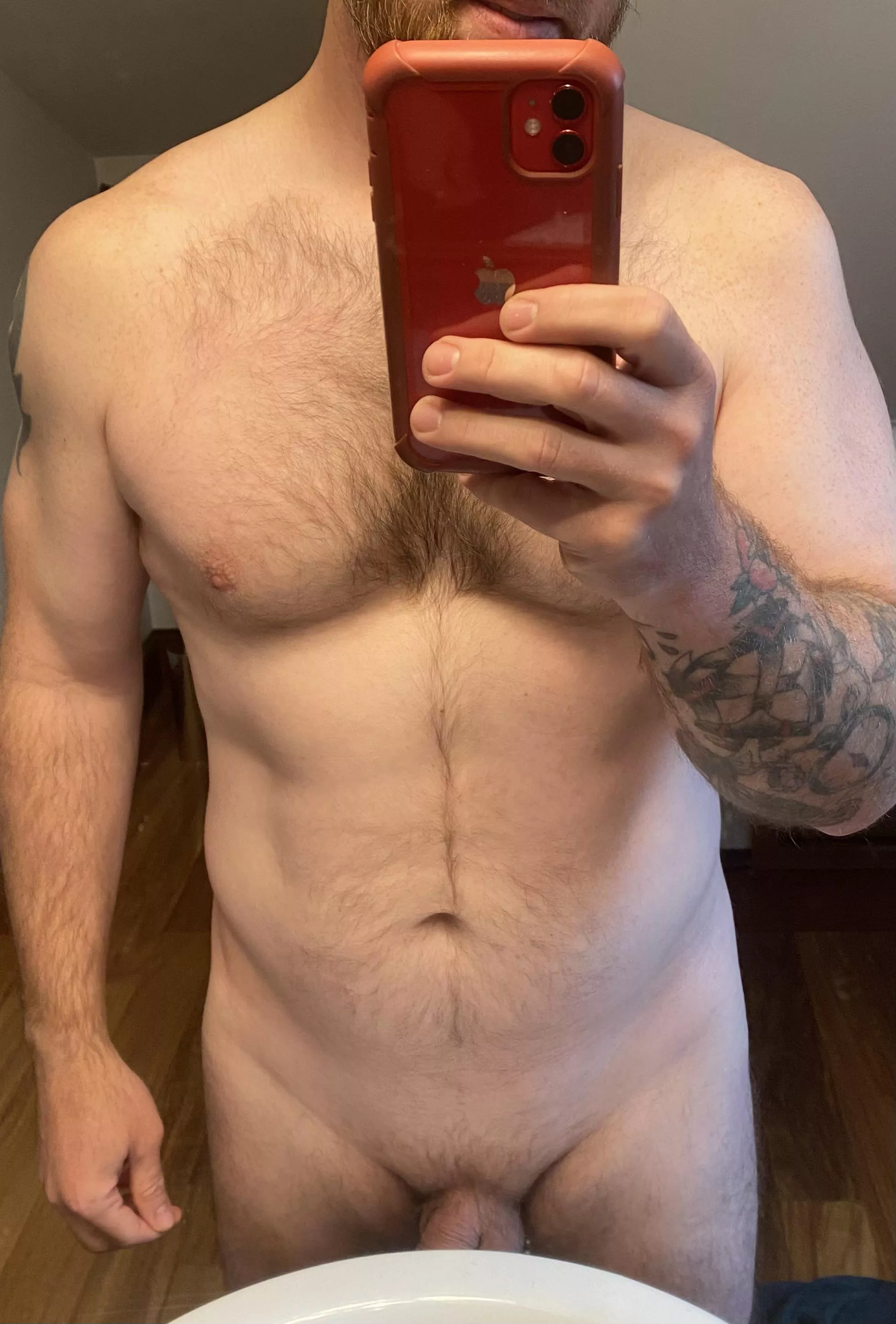 [42] Pre shower daddy waiting for my baby girl 