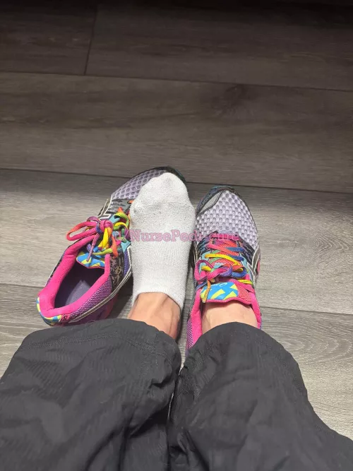 72-Hours in these socks... Your face is my new footrest