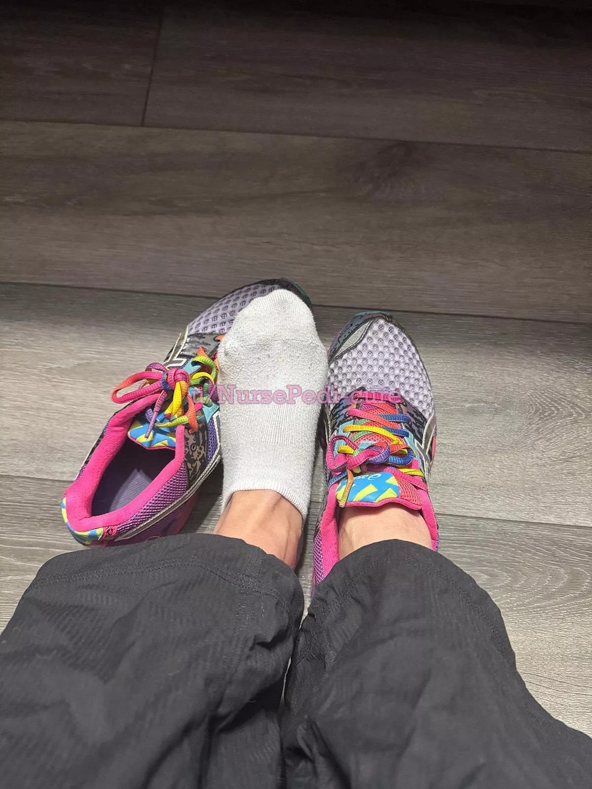 72-Hours in these socks... Your face is my new footrest